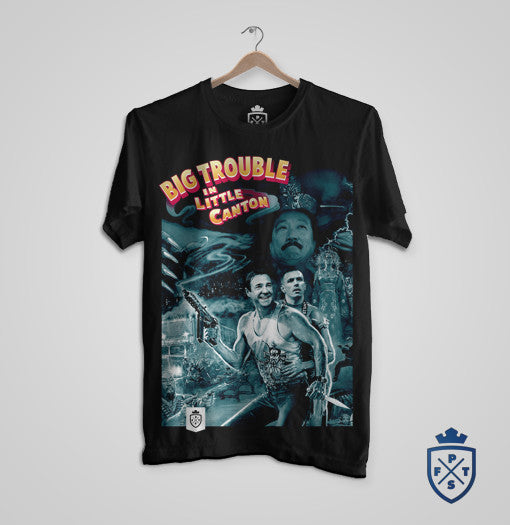 'Big Trouble In Little Canton' (inspired by Cardiff City FC) T-Shirt *Preorder*